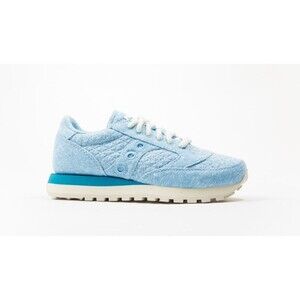 Saucony Jazz Originals Quilted Sneaker, Light Blue, Women's Size 6.5 (RARE)